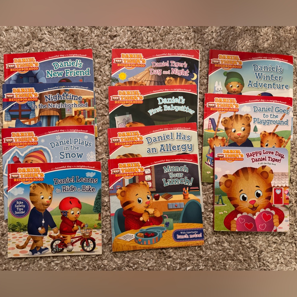 Daniel Tiger Book Lot